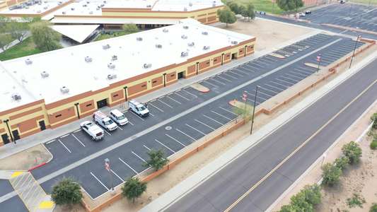 South Valley Junior High School Parking Lot 2 in Gilbert