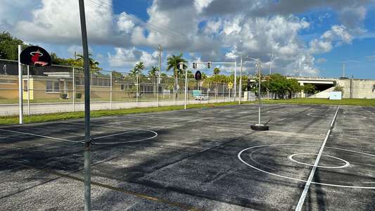 Jesse J Mccrary Jr Elementary School Outdoor Basketball Courts in Miami