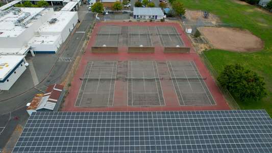 Rincon Valley Middle School Tennis Courts in Santa Rosa 3