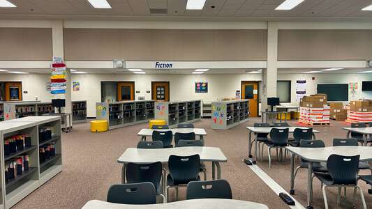 Berkeley Lake Elementary School Media Center in Duluth
