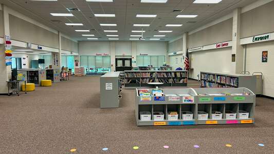 Berkeley Lake Elementary School Media Center in Duluth