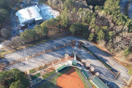 Collins Hill High School Parking Lot - Softball Field in Suwanee 2