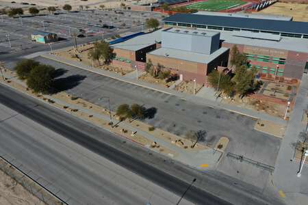 Legacy High School Parking Lot - Front Left in North Las Vegas 2