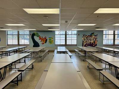 George Bannerman Dealey Montessori Academy Cafeteria in Dallas