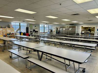 George Bannerman Dealey Montessori Academy Cafeteria in Dallas