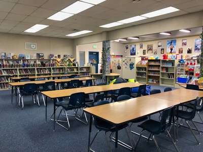 Elk Grove Elementary School Library in Elk Grove