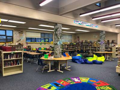 Elk Grove Elementary School Library in Elk Grove