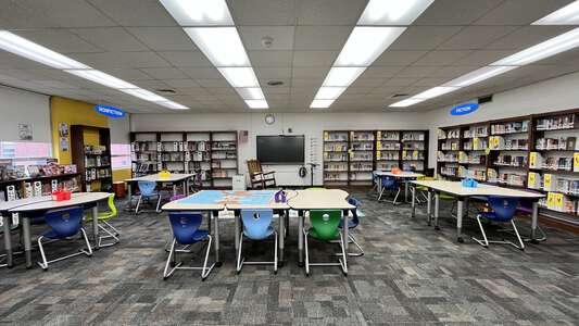 Fairfield Elementary School Library in Virginia Beach