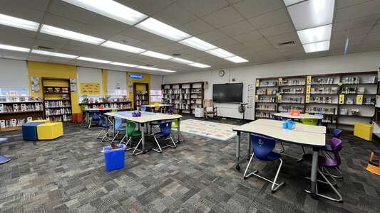 Fairfield Elementary School Library in Virginia Beach