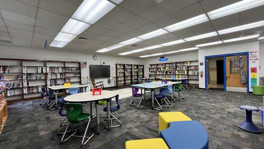 Fairfield Elementary School Library in Virginia Beach