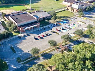 Mt. Dora High School Parking Lot 2 in Mount Dora