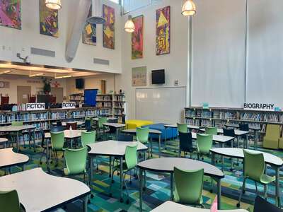 Arch Creek Elementary School Library in North Miami