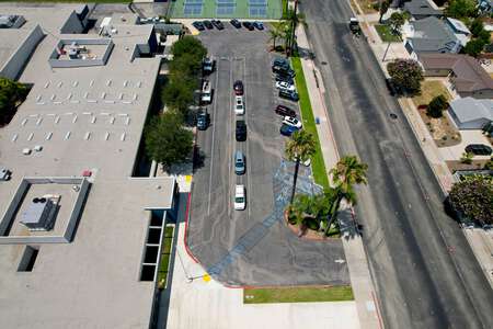 Hillside Middle School Parking Lot - Front in Simi Valley