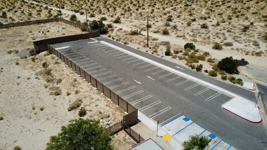 Two Bunch Palms Elementary School Parking Lot - Staff in Desert Hot Springs 2