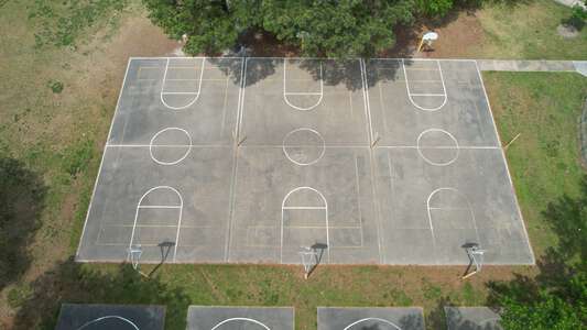 Parkway Elementary School Outdoor Basketball Courts in Virginia Beach 2