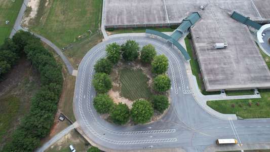 Osborne Middle School Bus Loop in Hoschton 2