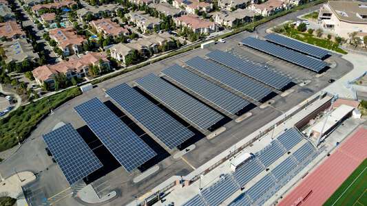 Canyon Crest Academy Parking Lot - Covered Athletics in San Diego