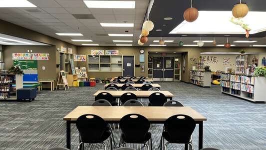 Boulder Ridge Elementary School Library in Sun City
