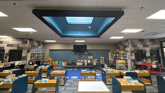 El Potrero Elementary School Library in Moreno Valley 2
