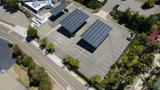 Vista Adult School Parking Lot - Solar Panels in Vista 2