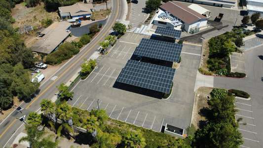 Vista Adult School Parking Lot - Solar Panels in Vista 3