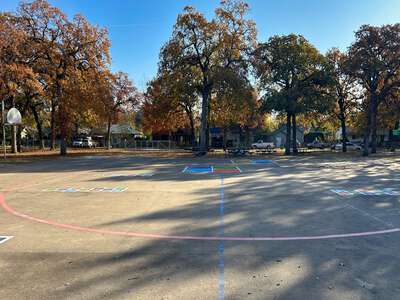 Natha Howell Elementary School Outdoor Basketball Courts in Fort Worth