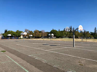 Umoja International Academy Outdoor Basketball Courts in Sacramento 2