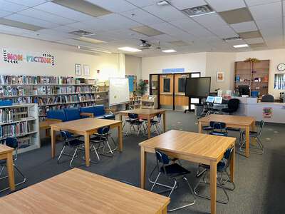 Dos Rios Elementary School Library in Grand Junction