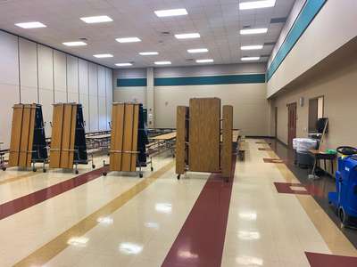 Hutchison Elementary School Cafeteria in Richmond