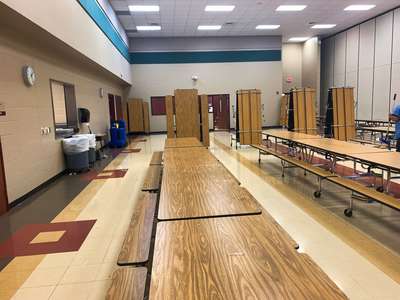 Hutchison Elementary School Cafeteria in Richmond