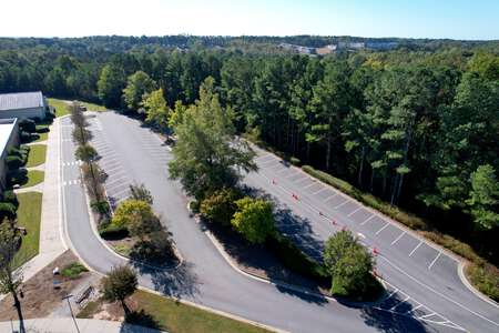 Sugar Hill Elementary School Parking Lot - Side in Sugar Hill