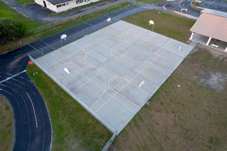 Orangewood Elementary School Blacktop / Basketball Courts in Fort Myers