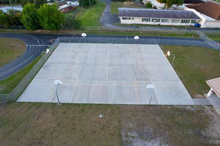 Orangewood Elementary School Blacktop / Basketball Courts in Fort Myers