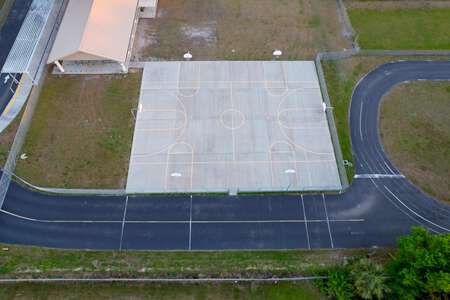 Orangewood Elementary School Blacktop / Basketball Courts in Fort Myers