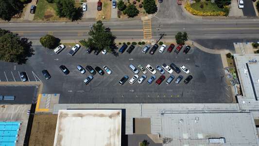 Bidwell Junior High School Parking Lot in Chico