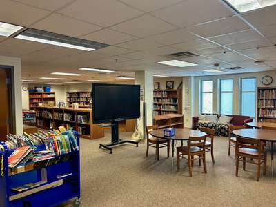 K B Polk Center for Academically Talented and Gifted Library in Dallas