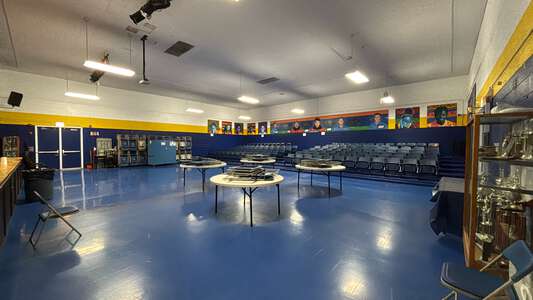 Crown Community Academy of Fine Arts Center Elementary School Assembly Hall in Chicago 3
