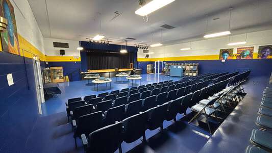 Crown Community Academy of Fine Arts Center Elementary School Assembly Hall in Chicago 2