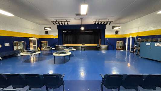 Crown Community Academy of Fine Arts Center Elementary School Assembly Hall in Chicago 1