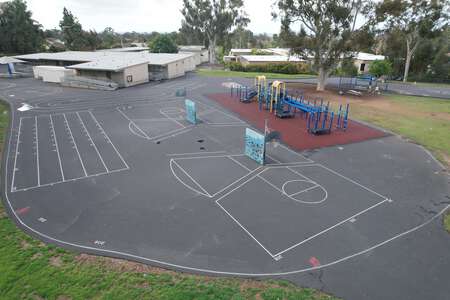 Miramar Ranch Elementary School Outdoor Basketball Courts in San Diego
