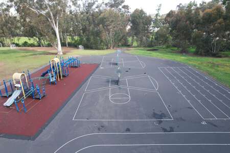 Miramar Ranch Elementary School Outdoor Basketball Courts in San Diego