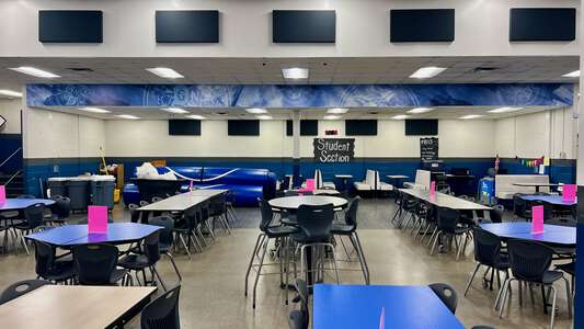Gardner Newman Middle School Cafeteria in LaGrange