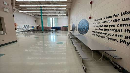 McAuliffe - Sharon Christa McAuliffe Elementary School Cafeteria in Chicago 2