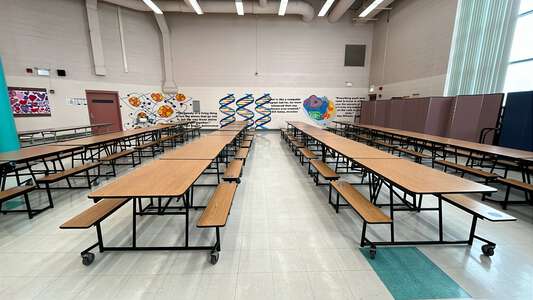 McAuliffe - Sharon Christa McAuliffe Elementary School Cafeteria in Chicago 5