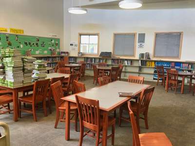 Helms Middle School Library in San Pablo