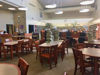 Helms Middle School Library in San Pablo