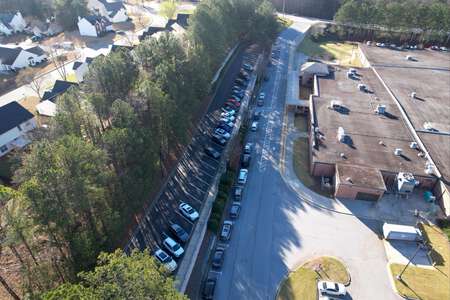 Rock Springs Elementary School Parking Lot - Front in Lawrenceville 2