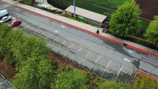 North Atlanta High School Parking Lot - Baseball Field in Atlanta 2