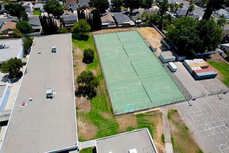 Santa Susana High School Tennis Courts in Simi Valley