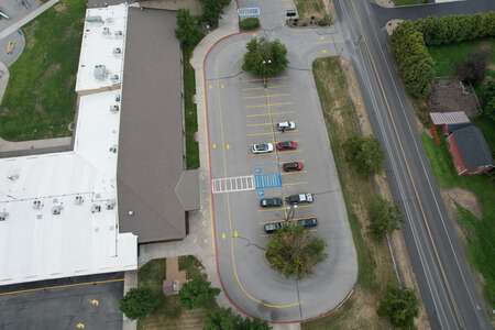 Dalton Elementary School Parking Lot - Front in Dalton Gardens 2